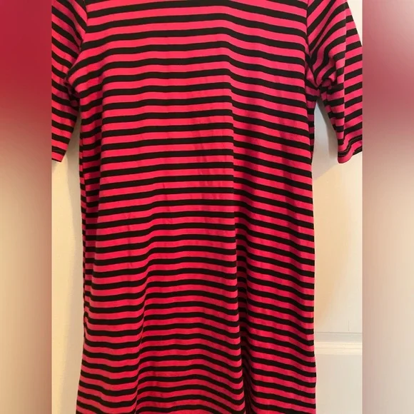 Black & Pink Striped Dress - Picture 2 of 5
